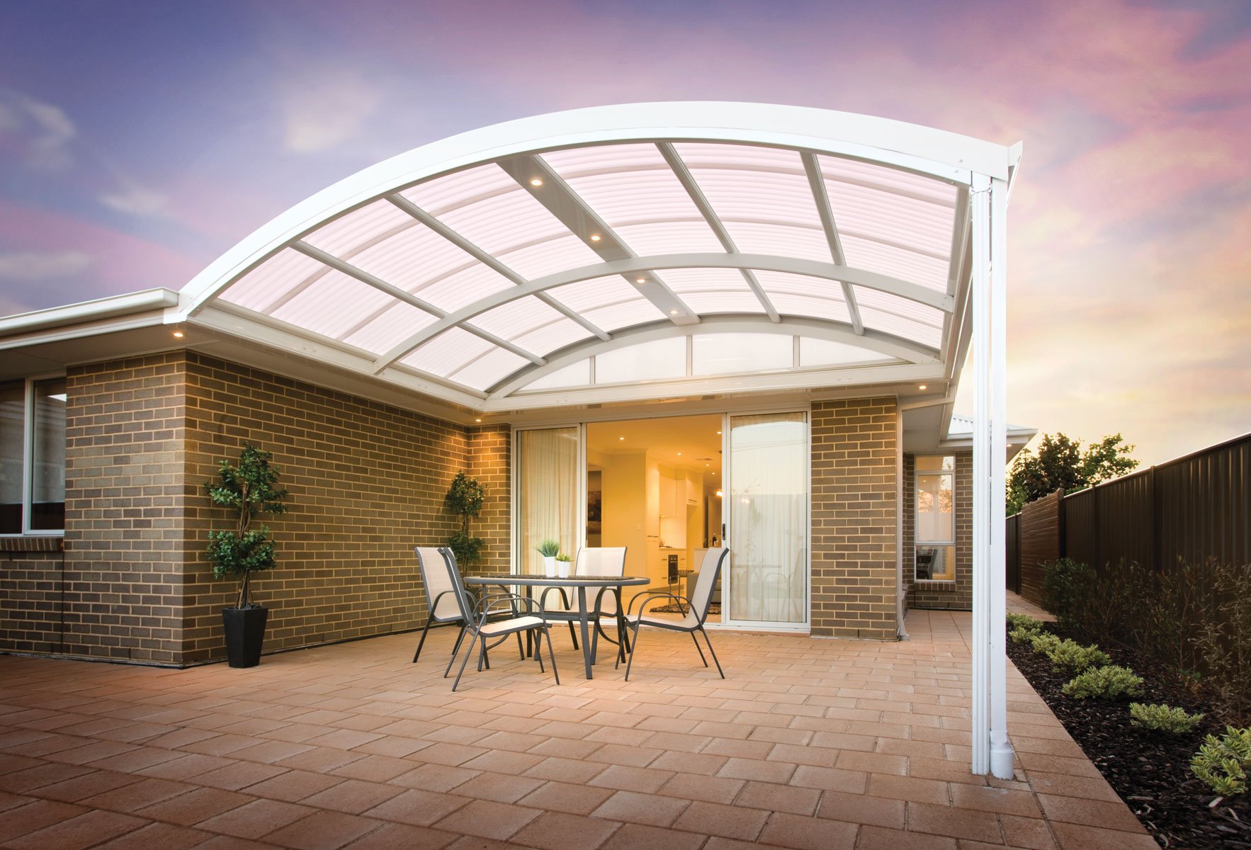 Patios Verandah Carport Outback Curved 02