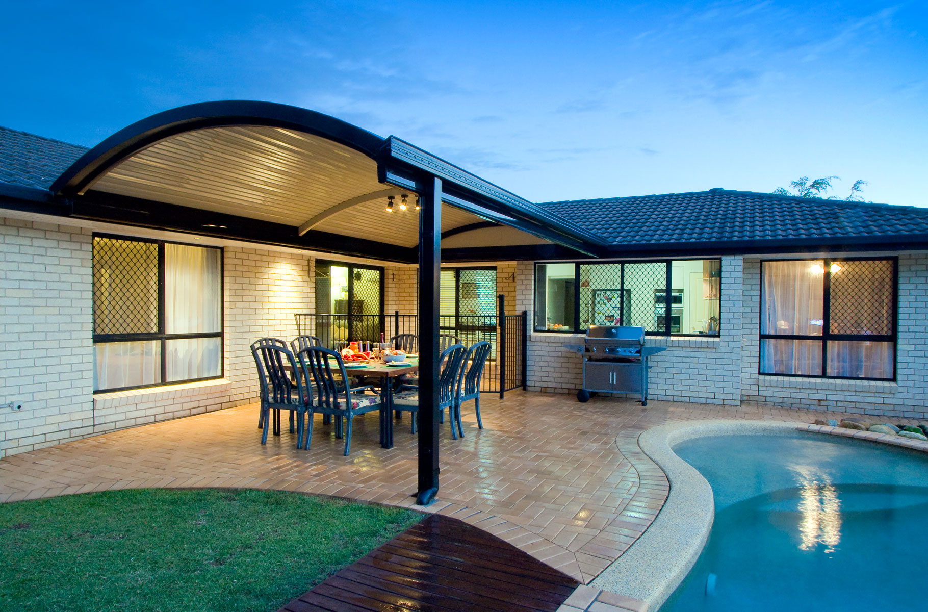 Patios Verandah Carport Outback Curved 05