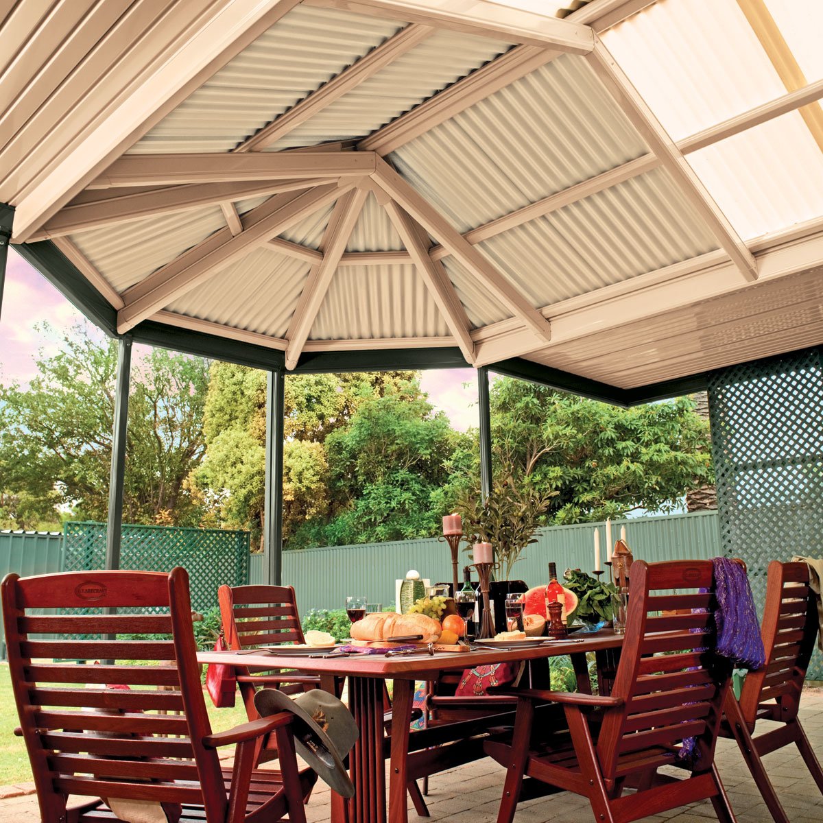 Patios Verandah Carport Outback Gazebo Hip 11